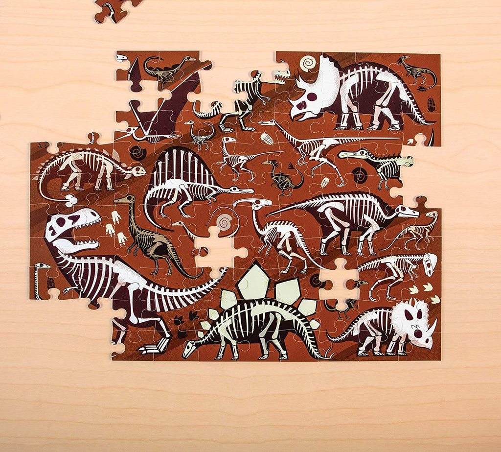 Dinosaur Dig 100pc Double Sided Puzzle Due 4 July