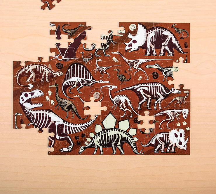 Dinosaur Dig 100pc Double Sided Puzzle Due 4 July