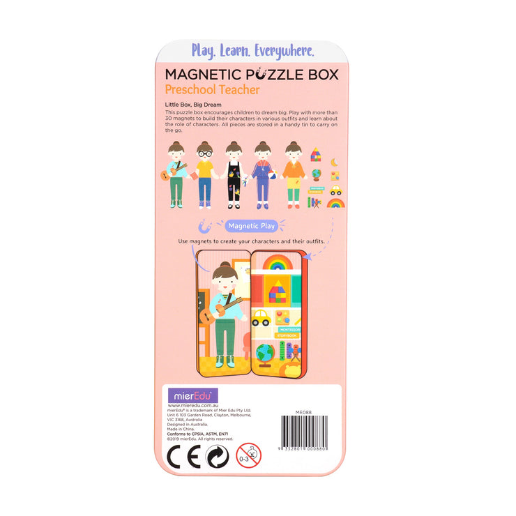Magnetic Puzzle Box - Preschool Teacher