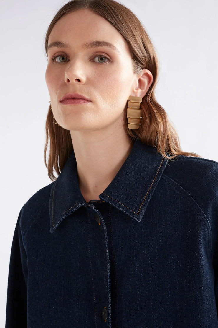 Elk Gold Feldde Earrings