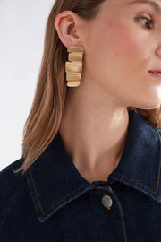 Elk Gold Feldde Earrings
