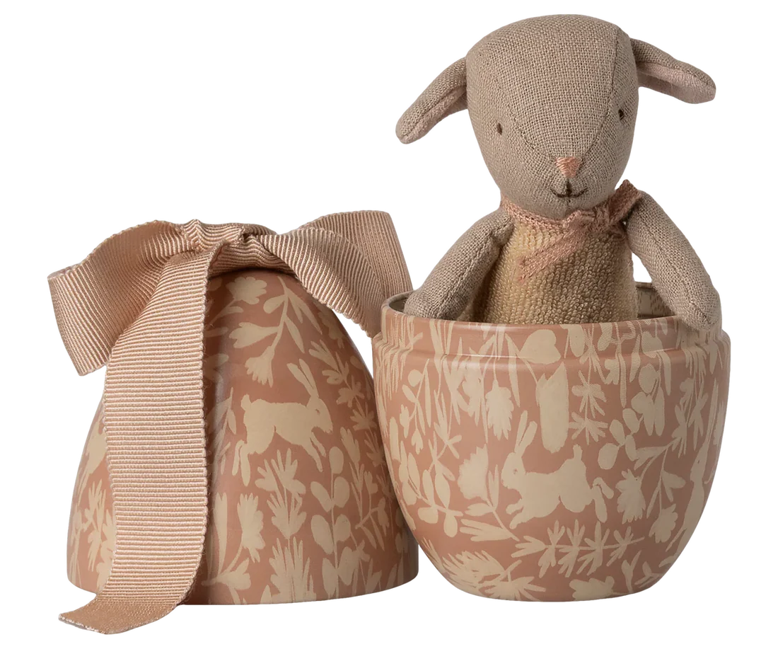 Maileg Easter Egg Small w Micro Lamb