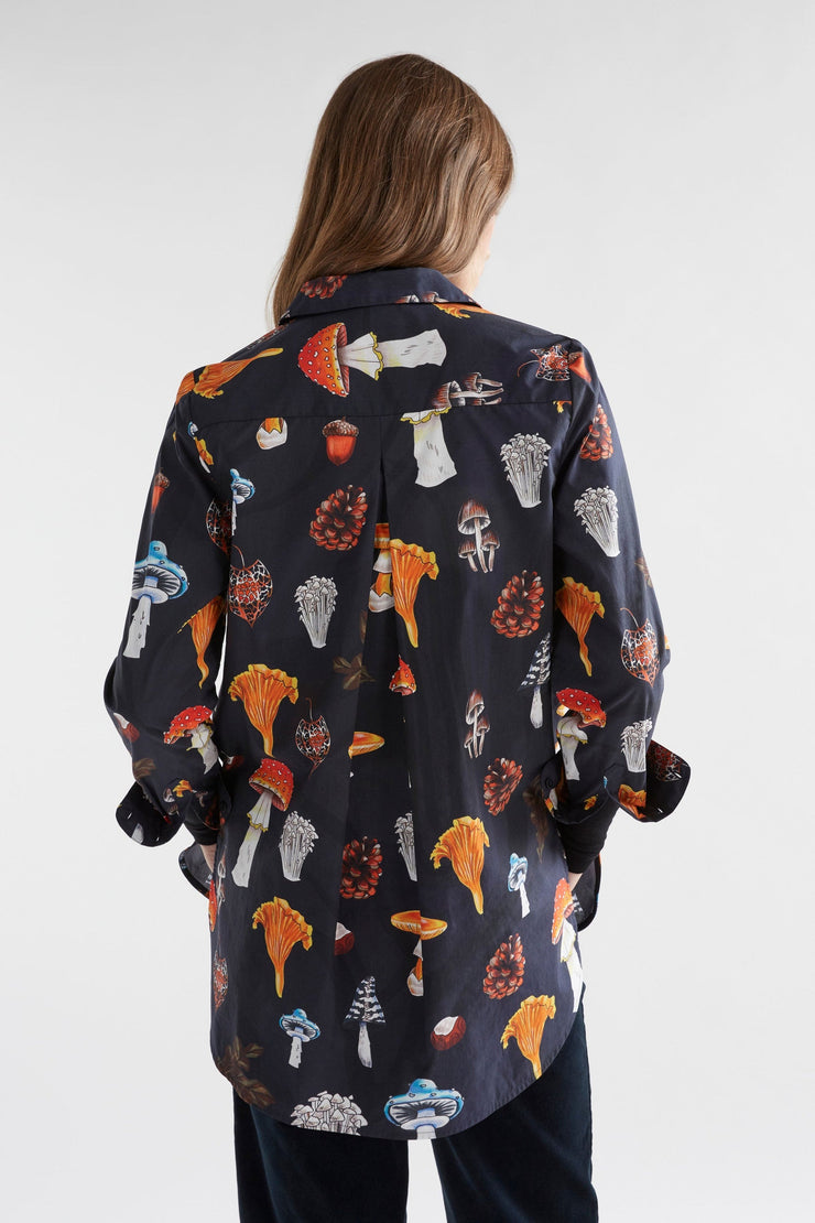 Elk Allem Shirt - Mushroom Print