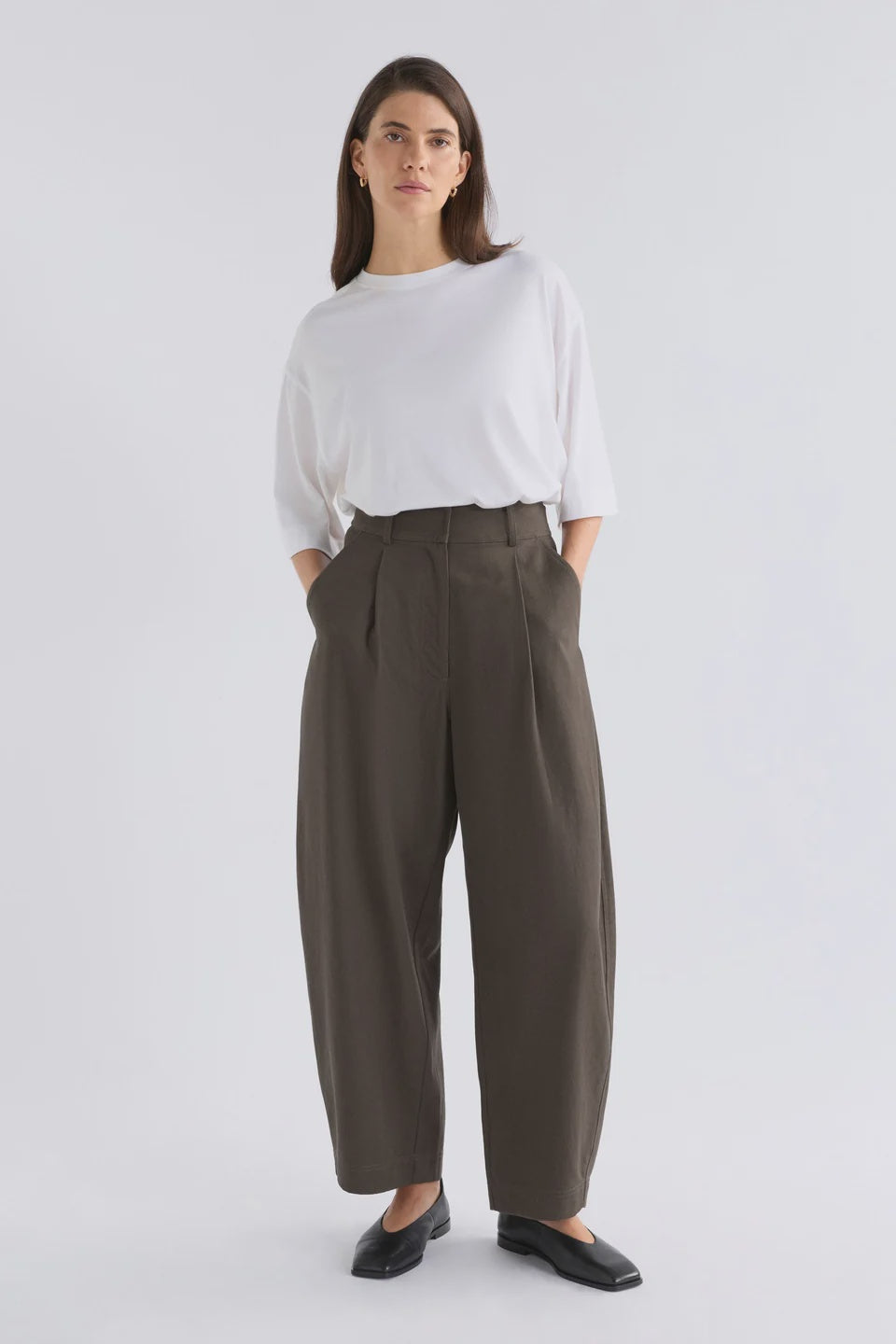 Elk Dayli Pant - Dark Taupe