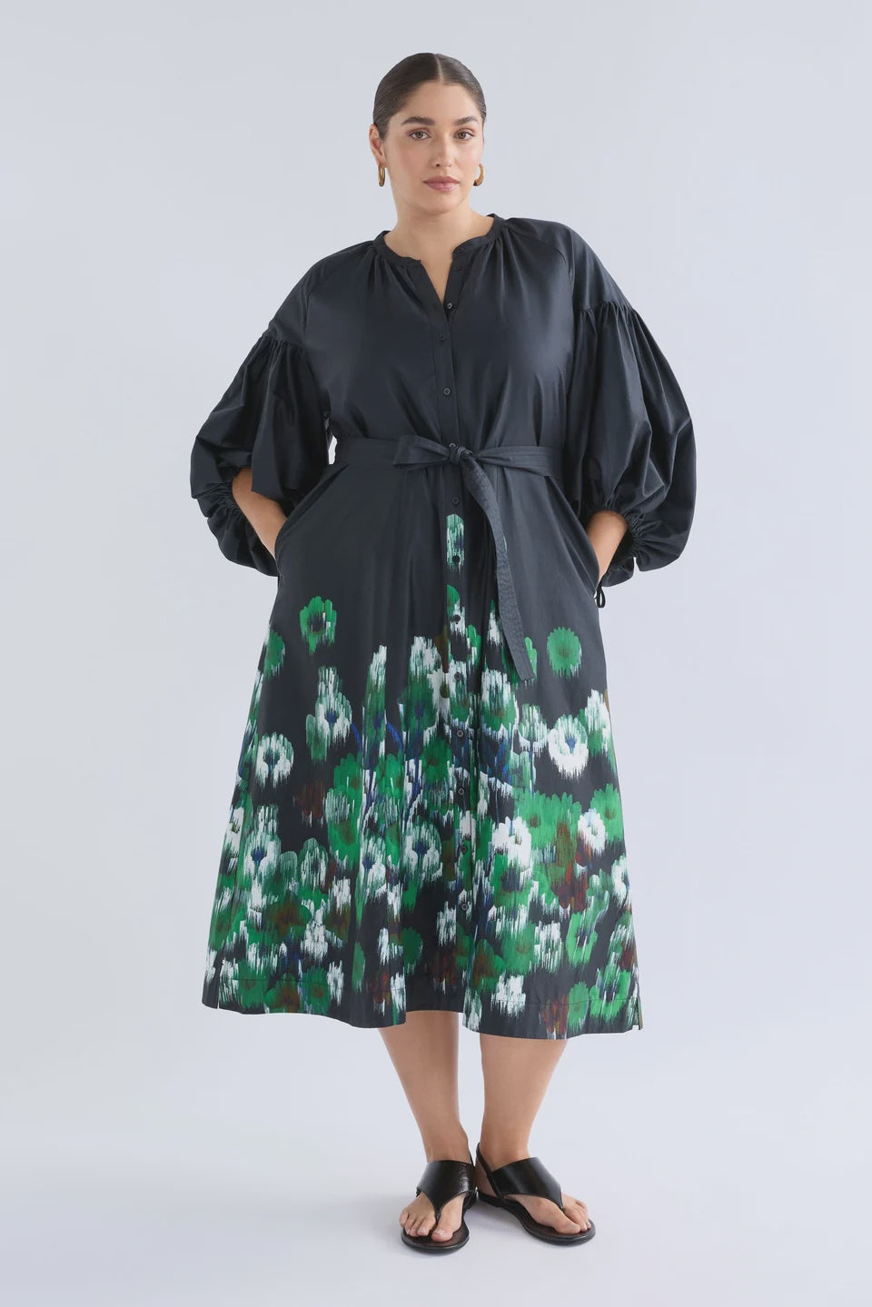 Elk Eller Dress - Arkite Print