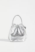 Elk Orsa Mini Metallic Handbag - Silver