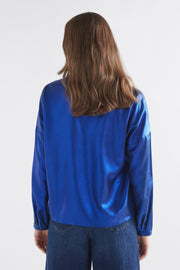 Elk Blue Metallic Luche Shirt