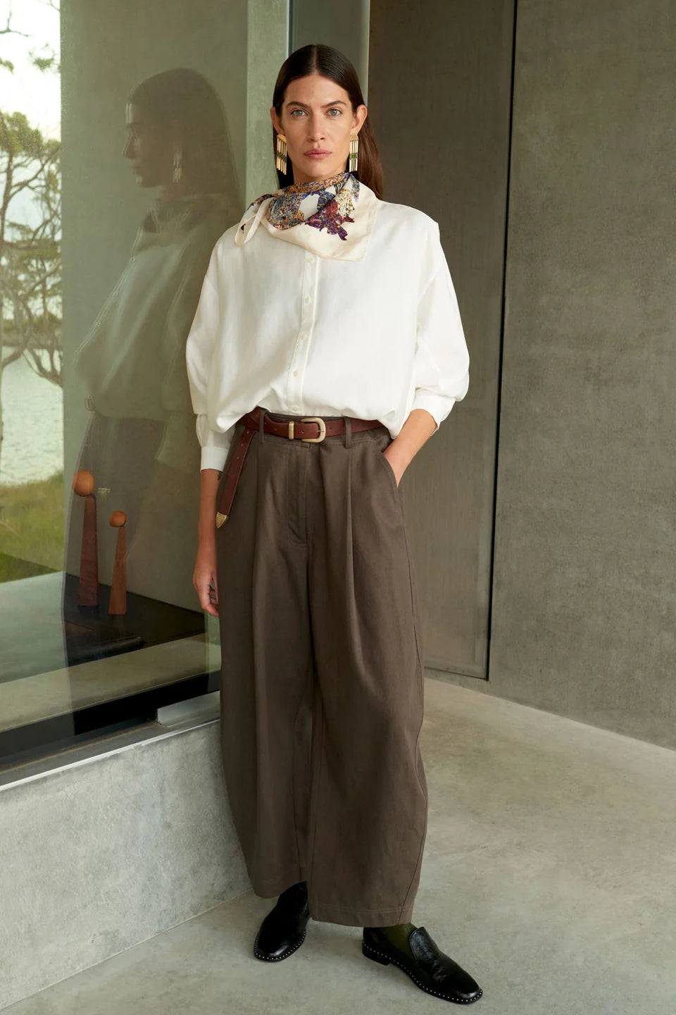 Elk Dayli Pant - Dark Taupe