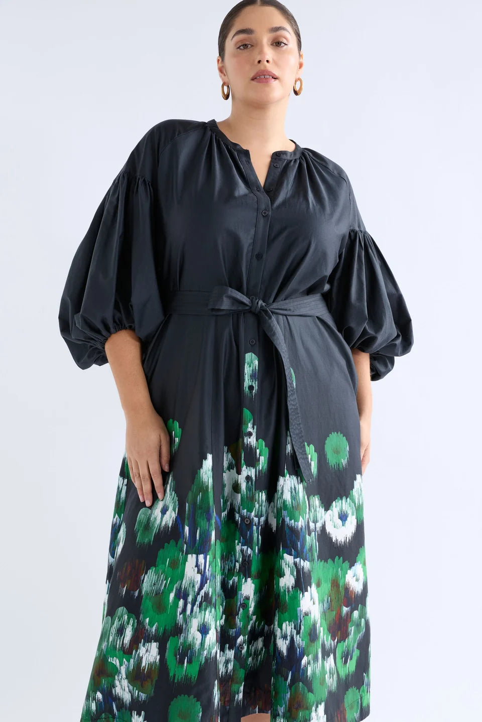 Elk Eller Dress - Arkite Print
