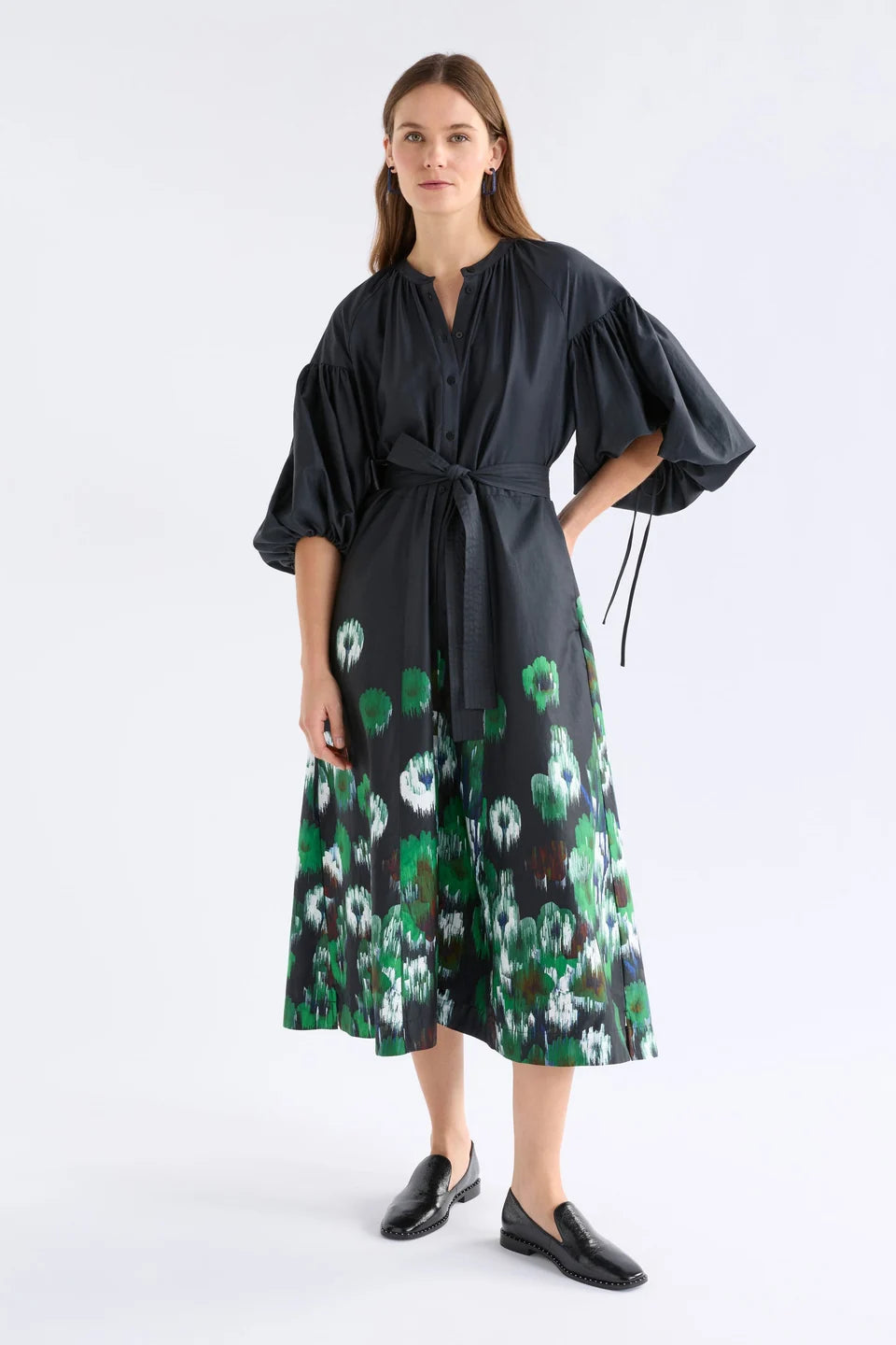 Elk Eller Dress - Arkite Print