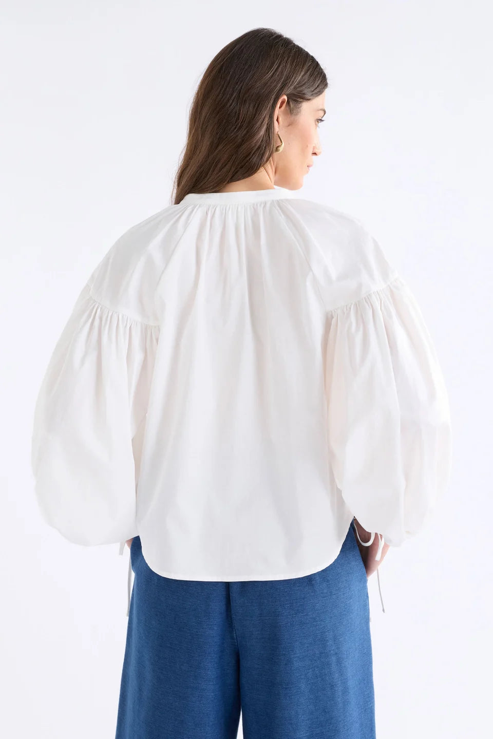 Elk Eller Shirt - White