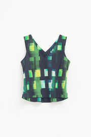 Elk Indi Tank - Green Shutter Grid Was $199 Now