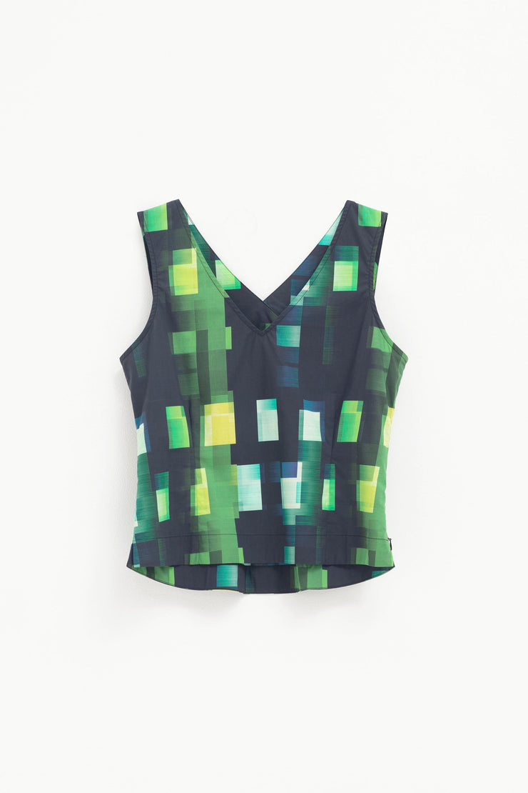 Elk Indi Tank - Green Shutter Grid Was $199 Now