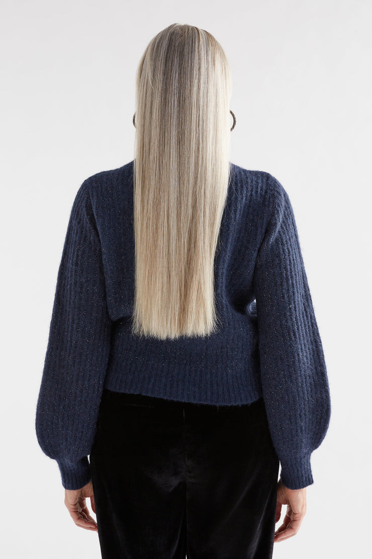Elk Kaanto Sweater - Navy Was $299 Now