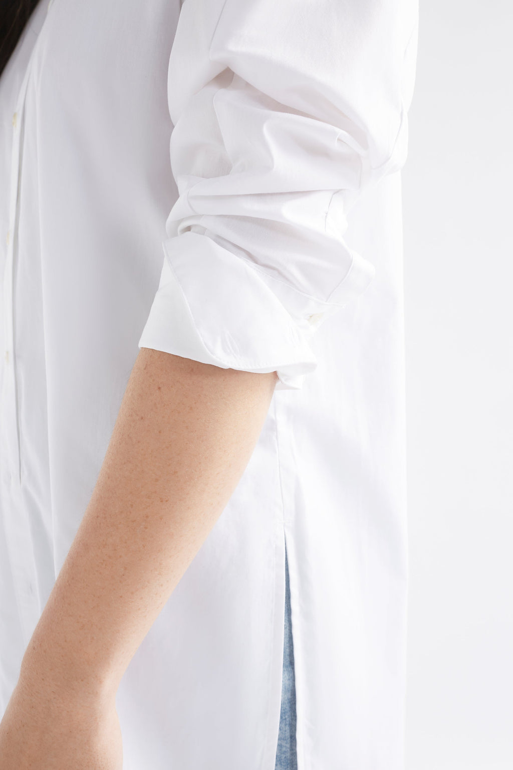 Elk Ligne Shirt - White Was $259 NOW