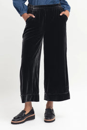 Elk Mette Velvet Pants - Charcoal Was $255 Now