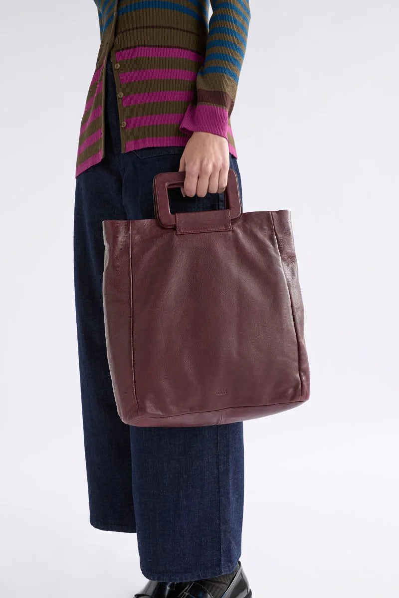 Elk Nysa Tote - Bordeaux