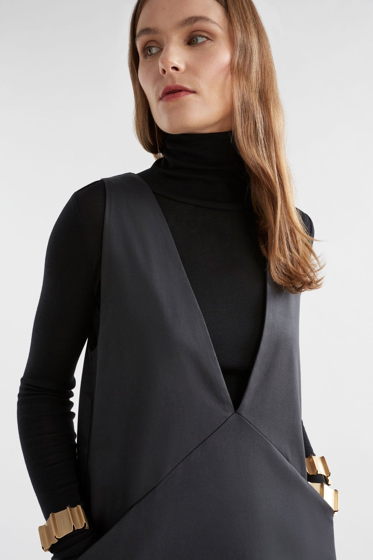 Elk Ronne Dress - Black Was $299 Now