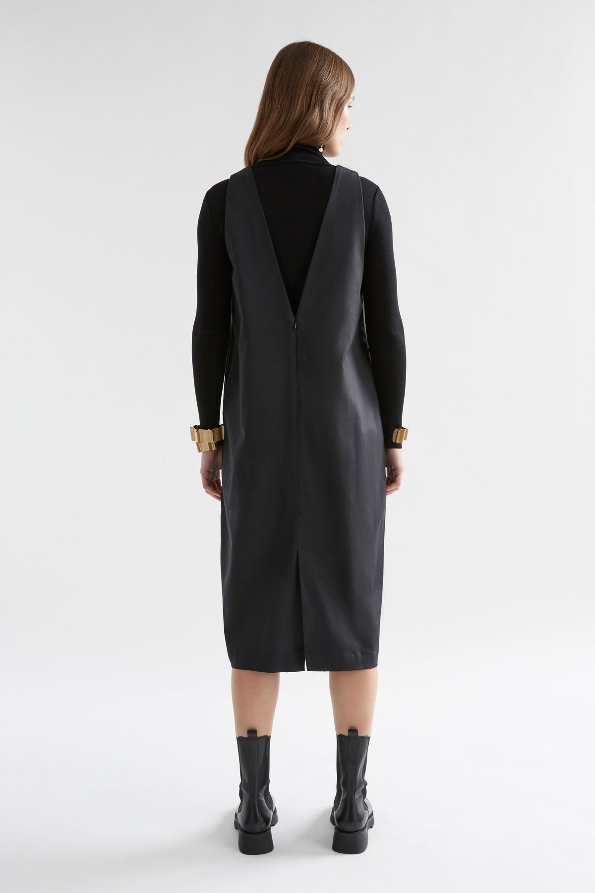 Elk Ronne Dress - Black Was $299 Now