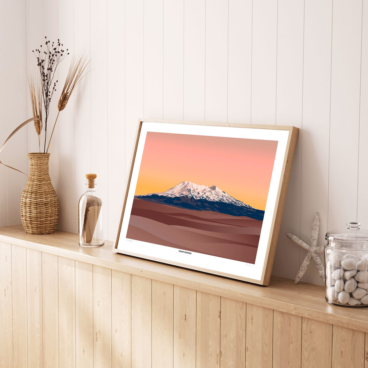 Embers of Ruapehu Print