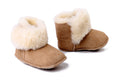 Deluxe Sheepskin Baby Bootie - Sand