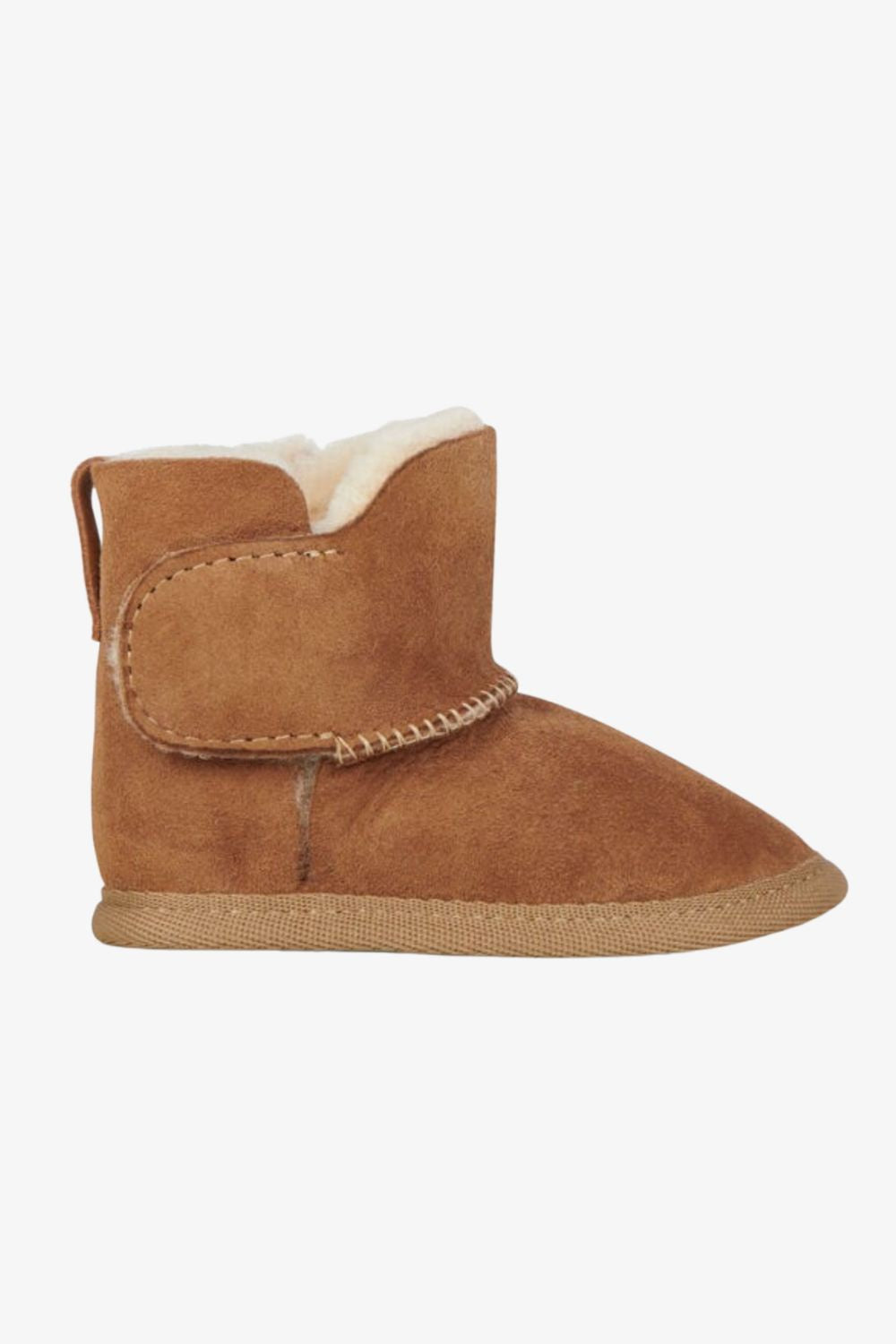 Platinum Sheepskin Baby Bootie - Chestnut