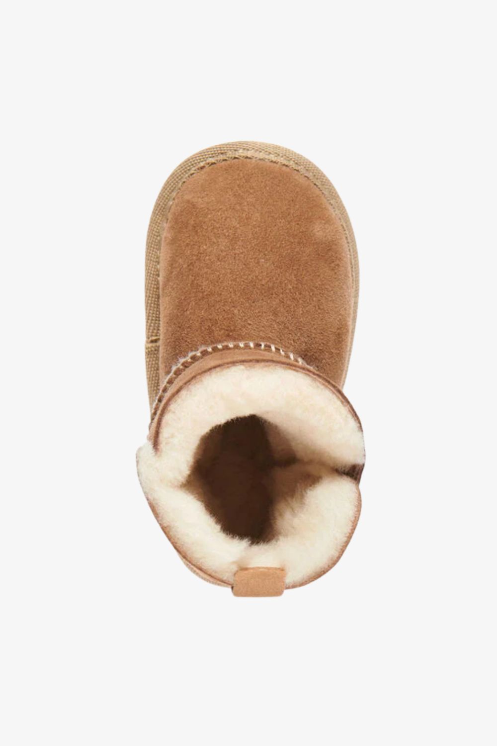 Platinum Sheepskin Baby Bootie - Chestnut