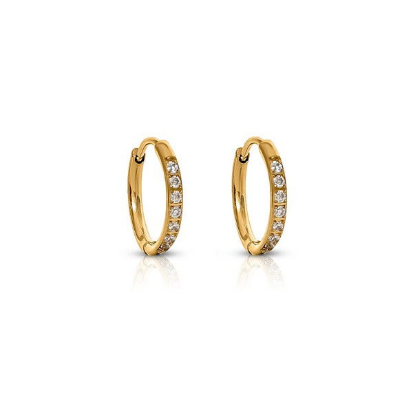 Transition Sleeper Hoop Earrings
