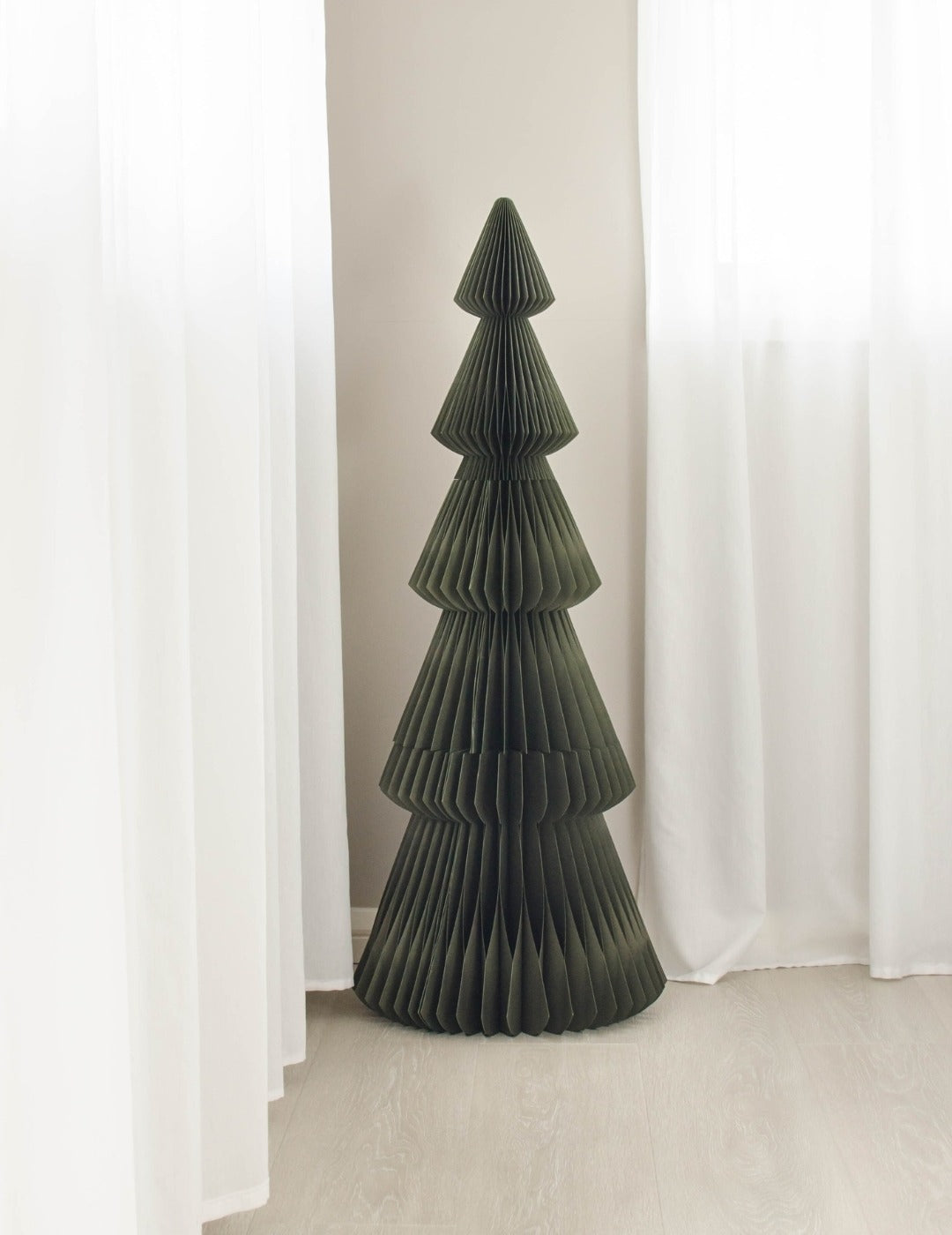 Evergreen Standing Tree Olive Green - 160cm