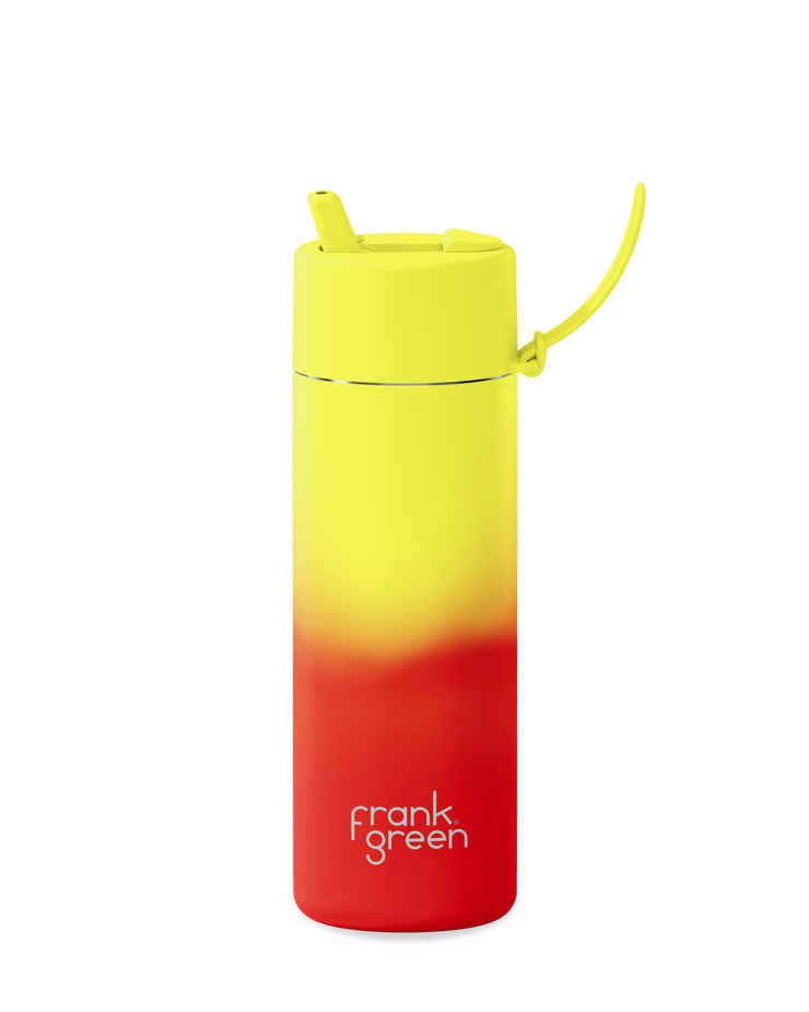 Frank Green Colour Change Bottle - 25oz Lava