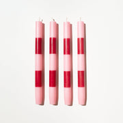 Stripe Candle Pack - Assorted Colours