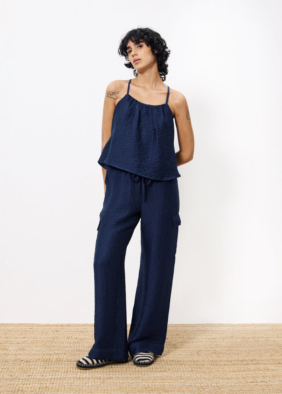 Loreen Pants - Navy Blue Was $199 Now