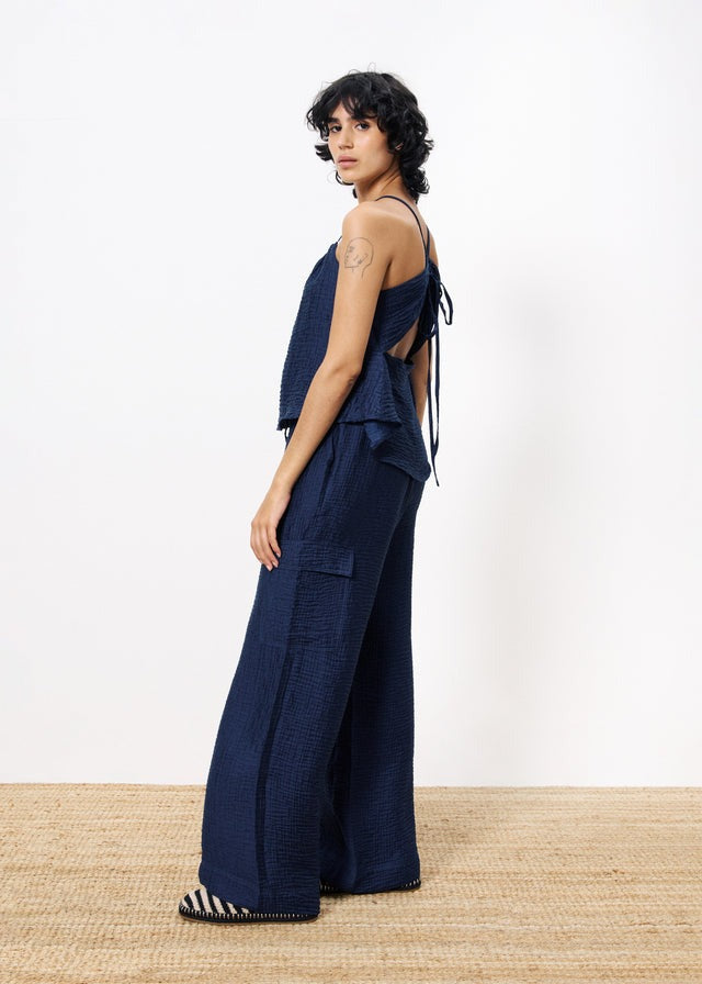 Loreen Pants - Navy Blue COMING SOON