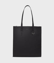 Vegan Tote Bag - Canci Grain Black
