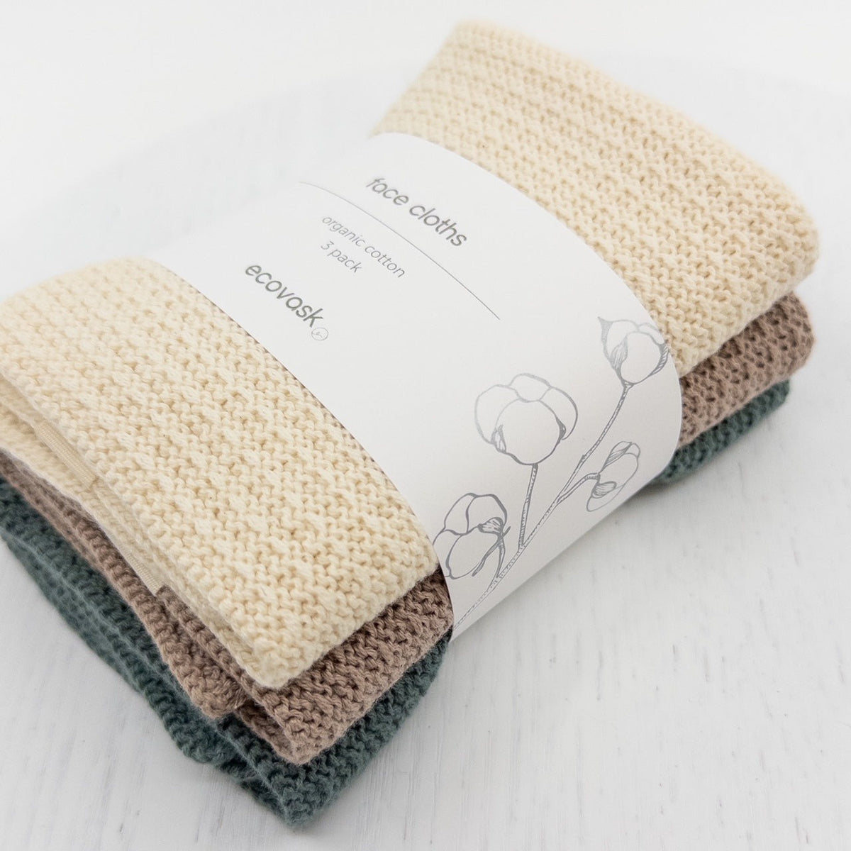 Face Cloth - 3 Pack