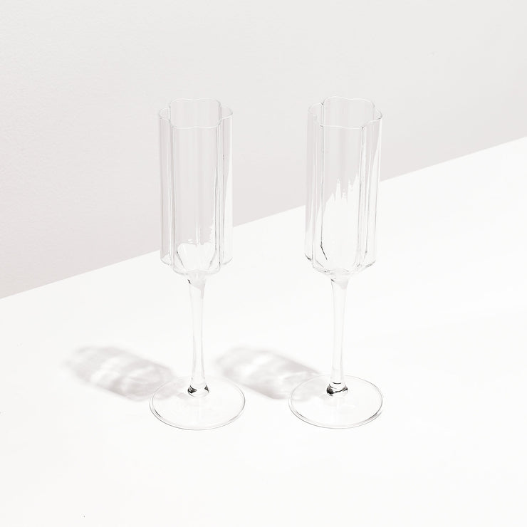 Wave Flute Set - Clear