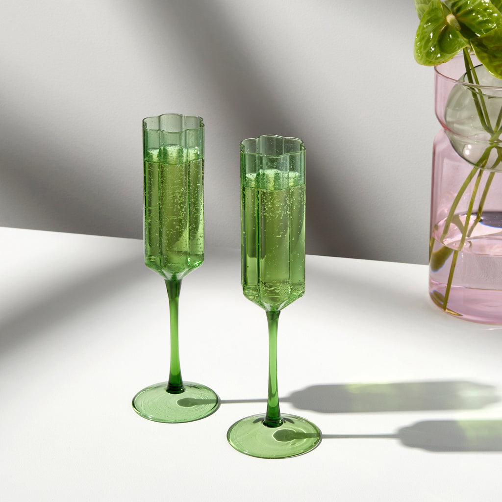 Wave Flute Set - Green Was $149 NOW