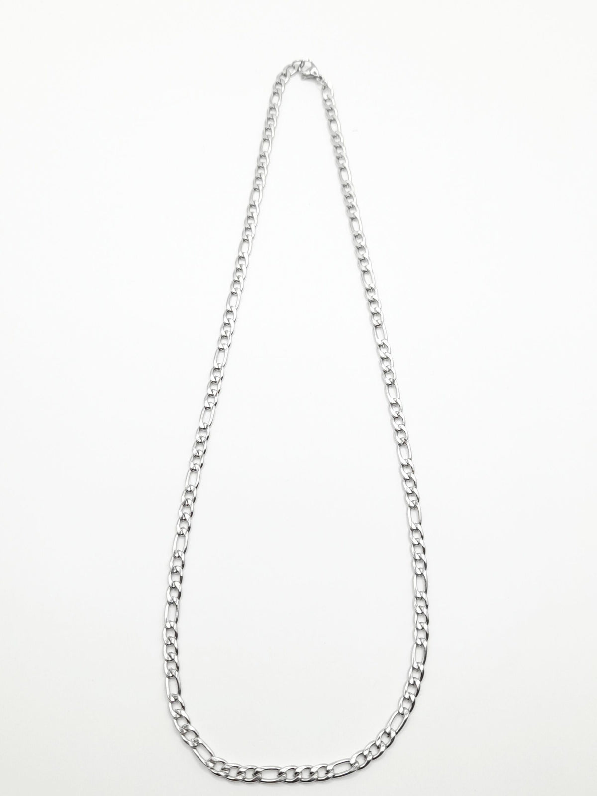 Silver Figaro Necklace