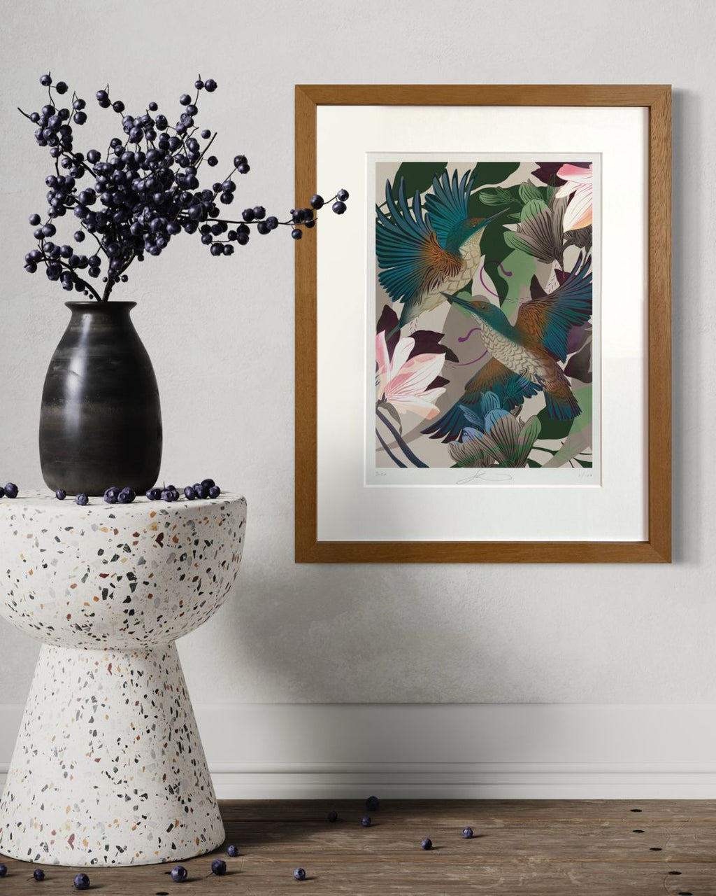 Flox Print - Evolution Kingfishers
