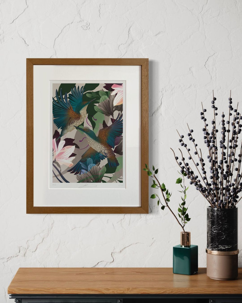 Flox Print - Evolution Kingfishers