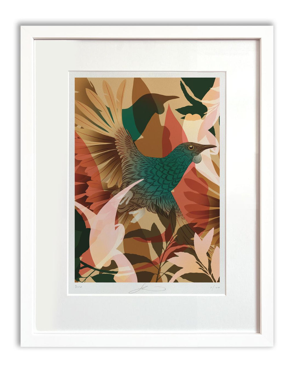 Flox Print - Tūī Whenua
