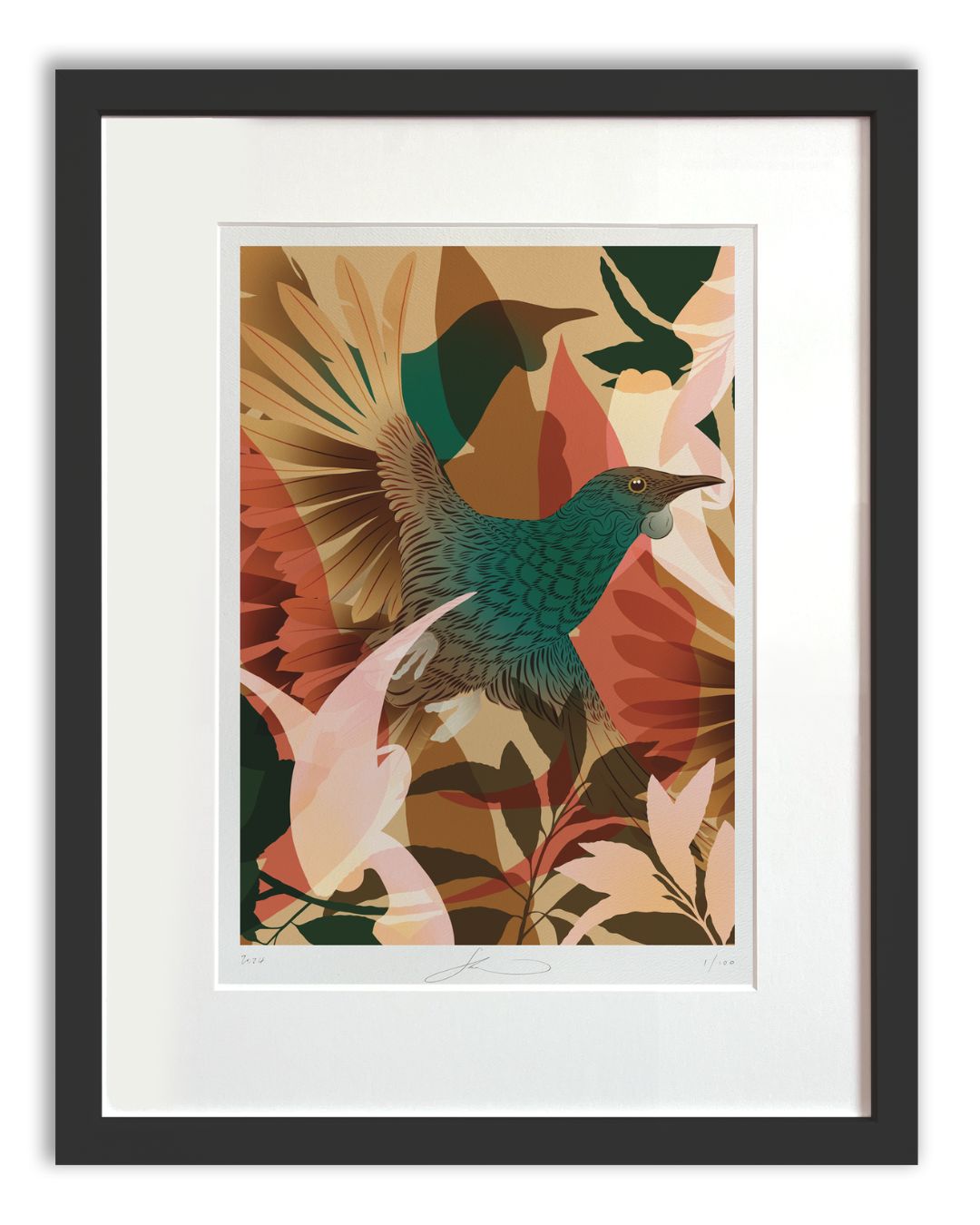 Flox Print - Tūī Whenua