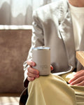 Frank Green 12oz Coffee Cup w Hinged Lid - Moon Dust