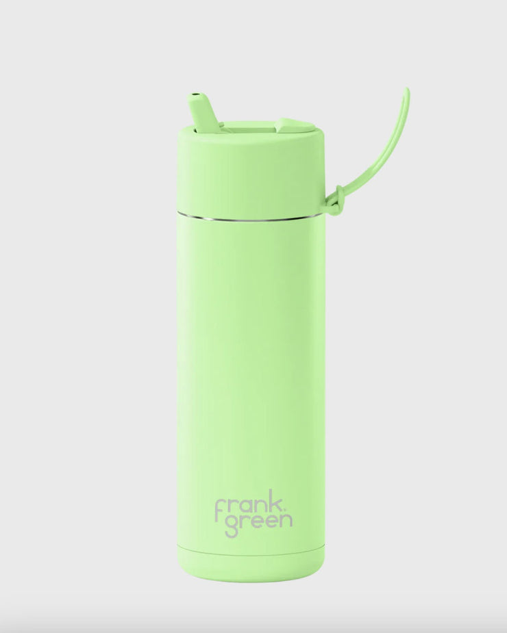 Frank Green 20oz Bottle - Aurora Glow w Flip Straw Lid