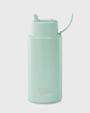 Frank Green 34oz Bottle - Peppermint w Flip Straw Lid - Limited Edition