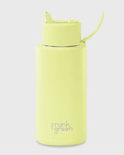 Frank Green 34oz Bottle - Star Glow w Flip Straw Lid