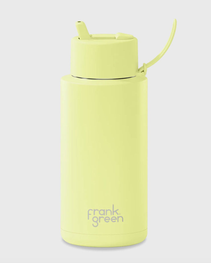 Frank Green 34oz Bottle - Star Glow w Flip Straw Lid