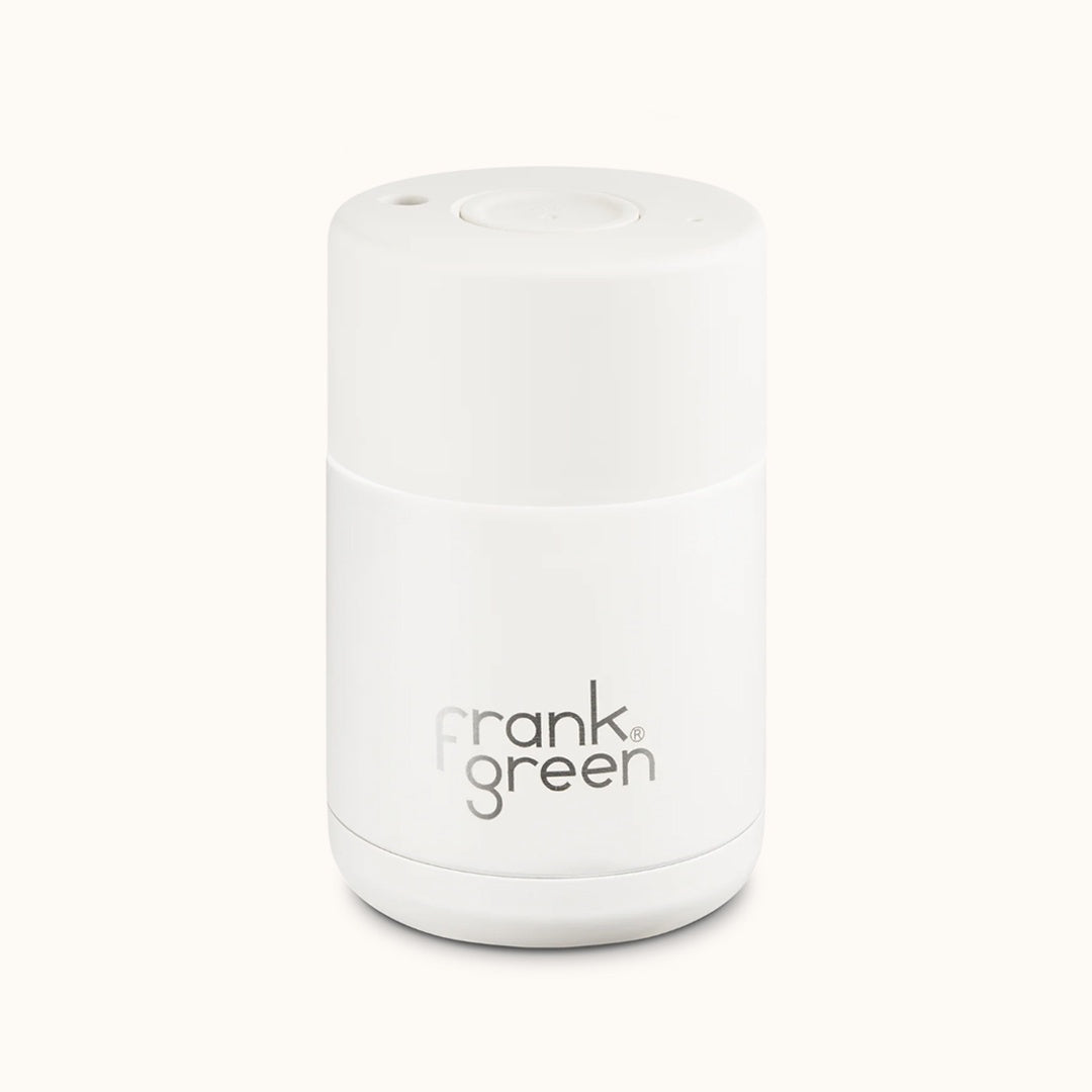 Frank Green 8oz Cup - Cloud w Push Button Lid