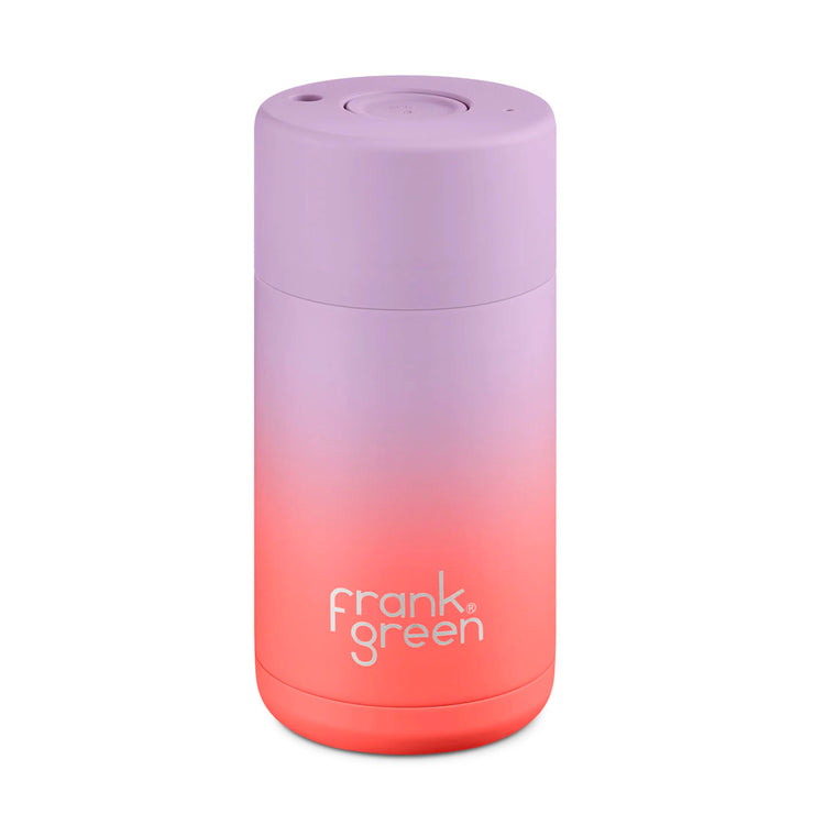 Frank Green 12oz Cup - Gradient Lilac Haze/Living Coral