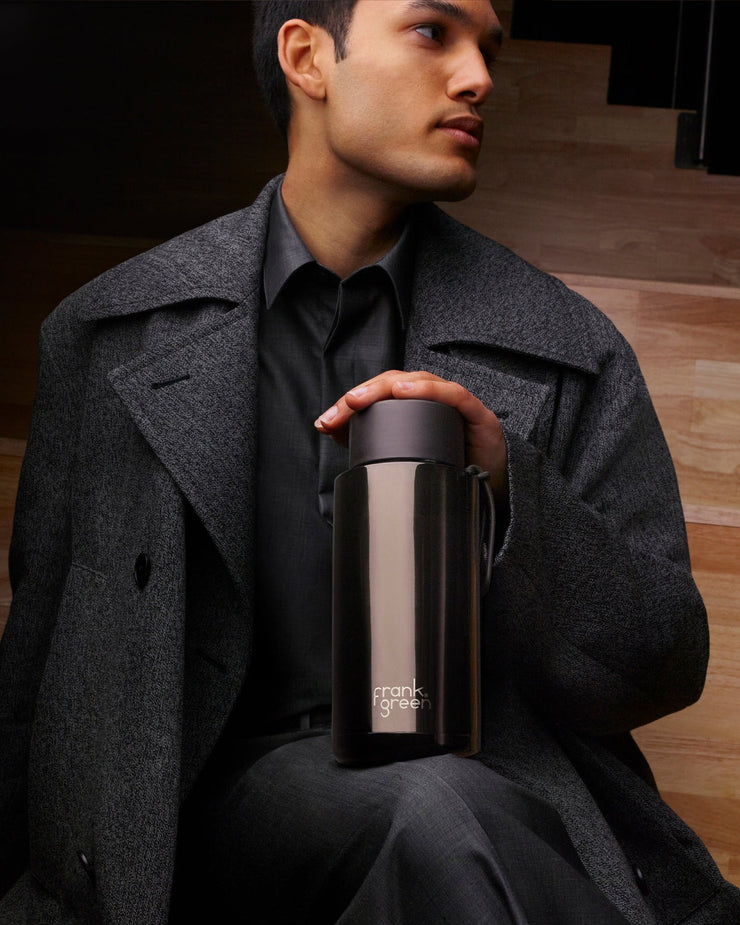Frank Green 34oz Bottle - Shadow Chrome
